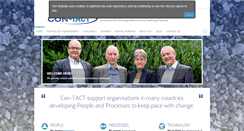 Desktop Screenshot of con-tact-international.com